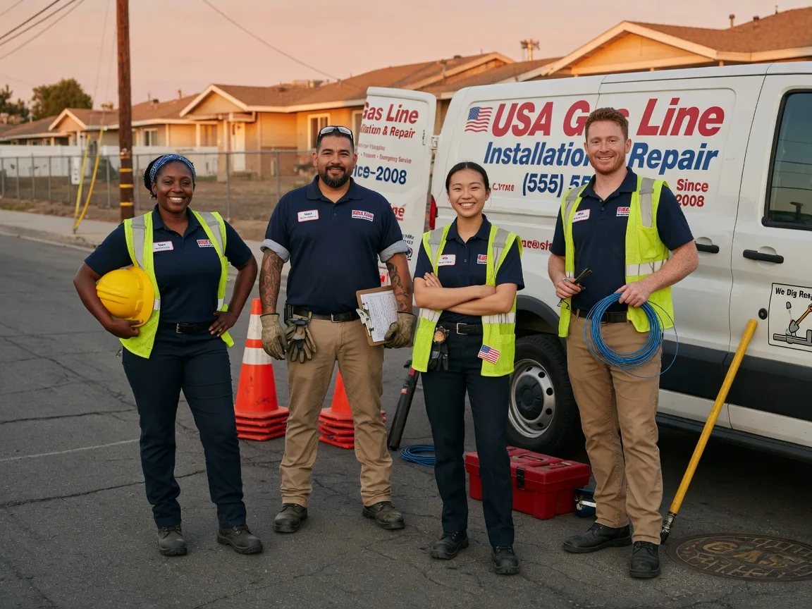 Gas Line Installation company in Cherry Point, NC